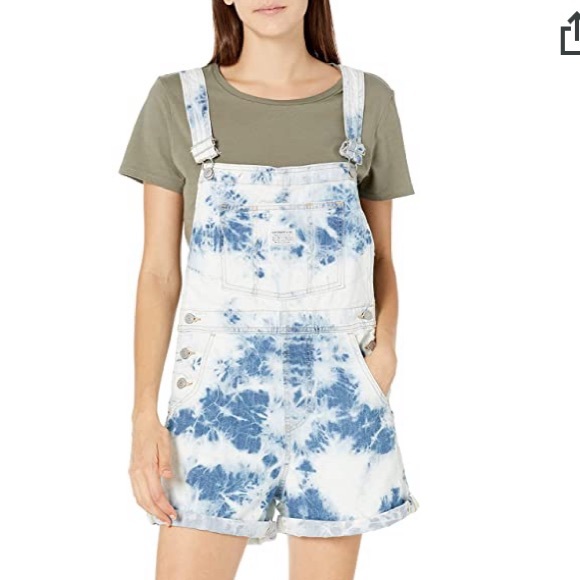 Levi’s Vintage Tie Dye Shortalls - Picture 4 of 4